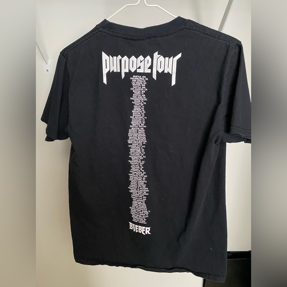 Justin Bieber Purpose Tour T-shirt - Picture 1 of 2